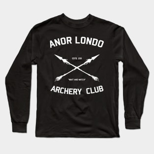 Anor Londo Archery Club 2011 Long Sleeve T-Shirt